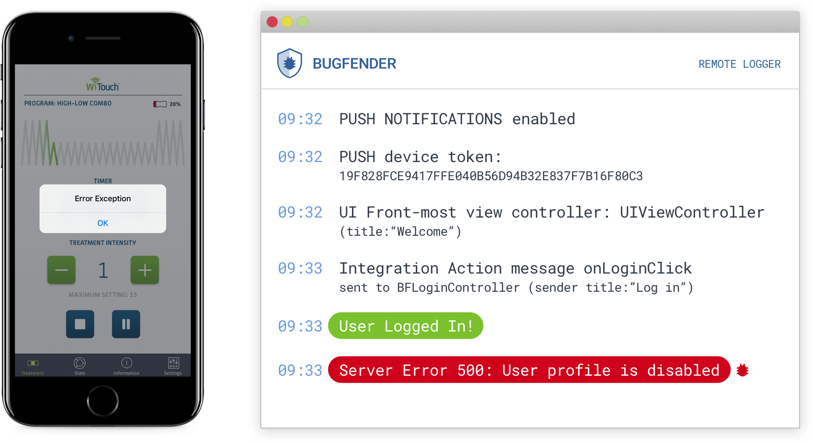 Bugfender for iOS